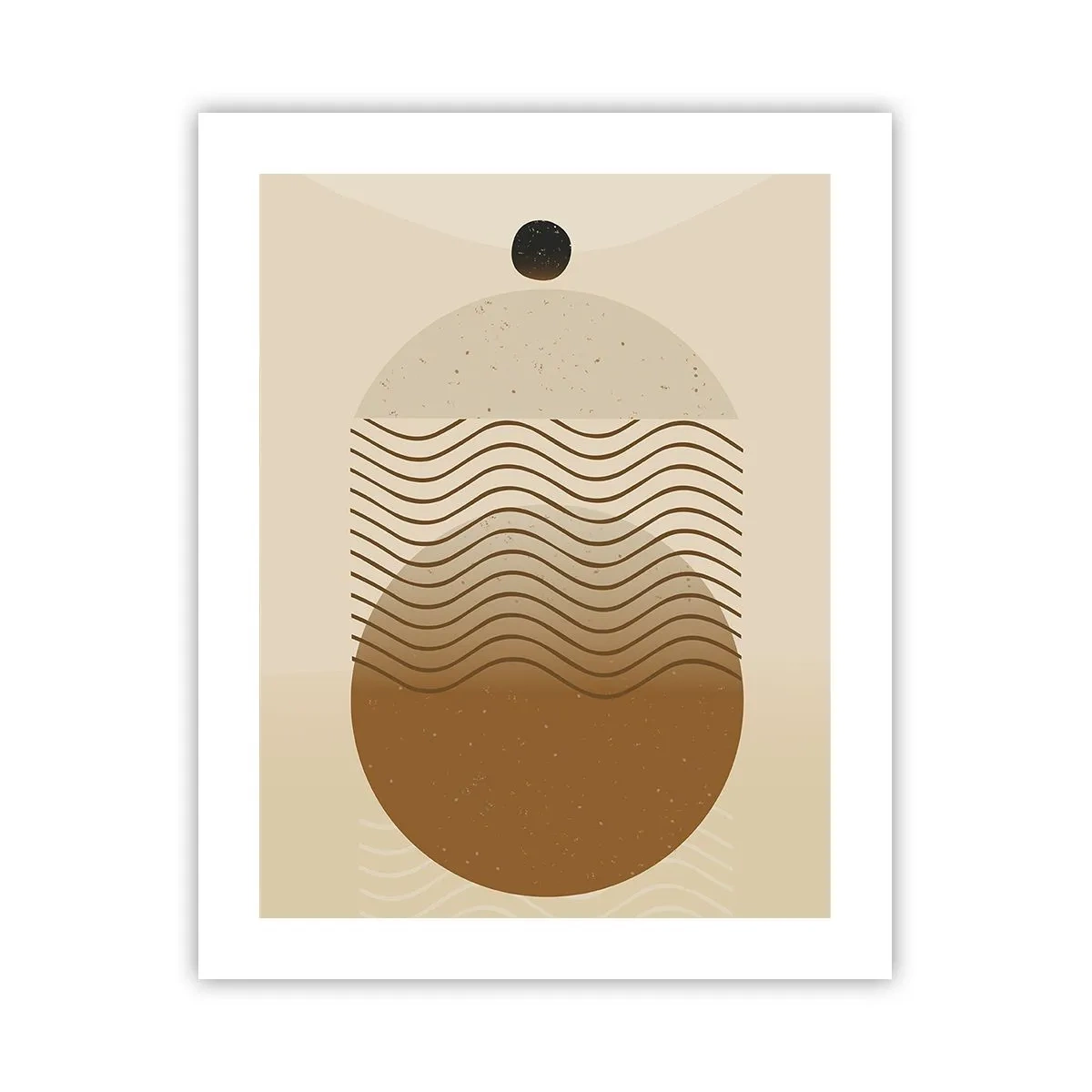 Poster - Sull'origine delle figure geometriche - 40x50 cm