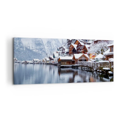 Quadro su tela - Stampe su Tela - Decorazione invernale - 100x40 cm