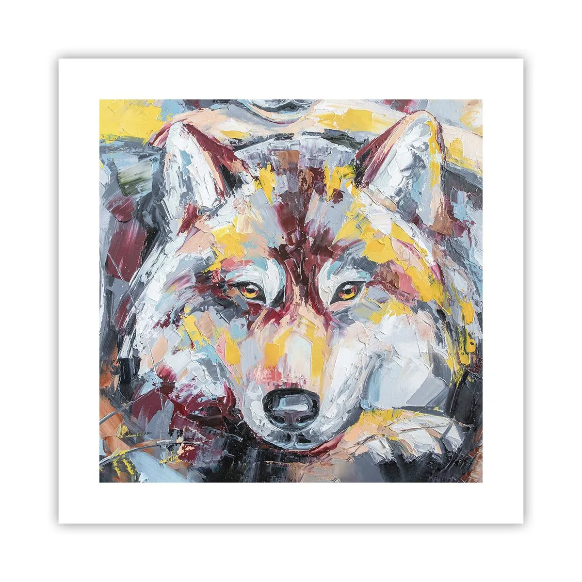 Poster - Pace tra i suoi - 40x40 cm