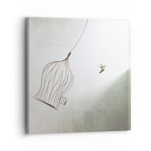 Quadro su tela - Stampe su Tela - Nel proprio elemento - 30x30 cm