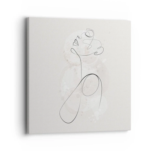 Quadro su tela - Stampe su Tela - La spirale della bellezza - 40x40 cm