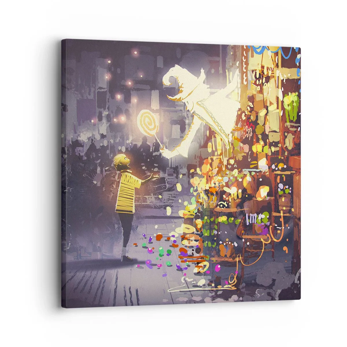 Quadro su tela - Stampe su Tela - La magia esiste - 30x30 cm