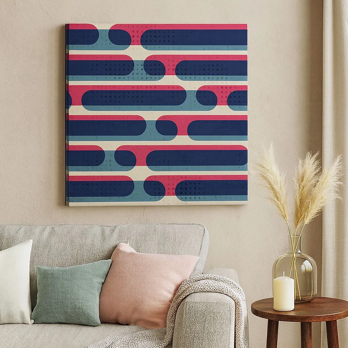 Quadro su tela - Stampe su Tela - Avanti fino in fondo - 30x30 cm