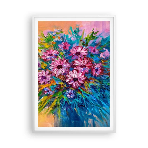 Poster in cornice bianca - L'energia della vita - 70x100 cm