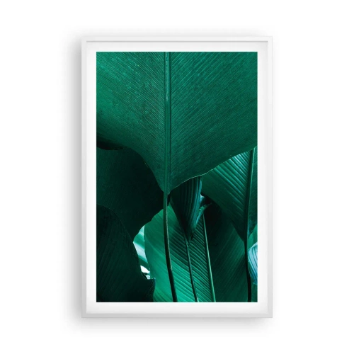 Poster in cornice bianca - Verso la luce - 61x91 cm