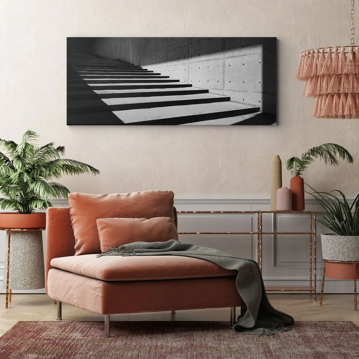 Quadro su tela - Stampe su Tela - La bellezza severa del modernismo - 90x30 cm