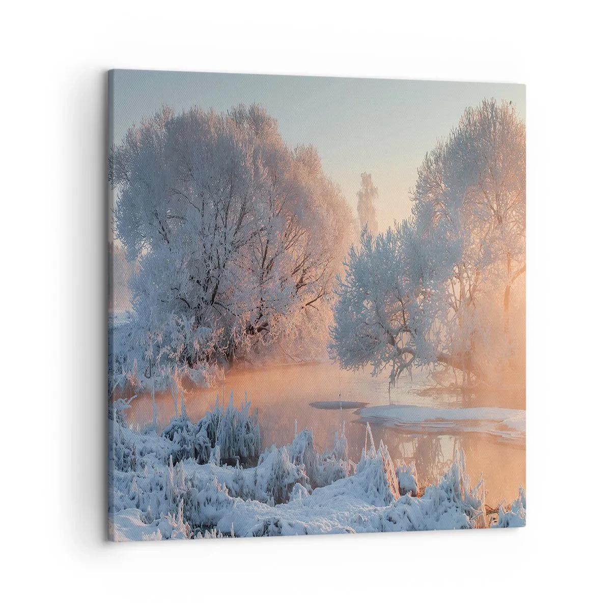 Quadro su tela - Stampe su Tela - Tutto brilla al sole nel cristallo - 50x50 cm