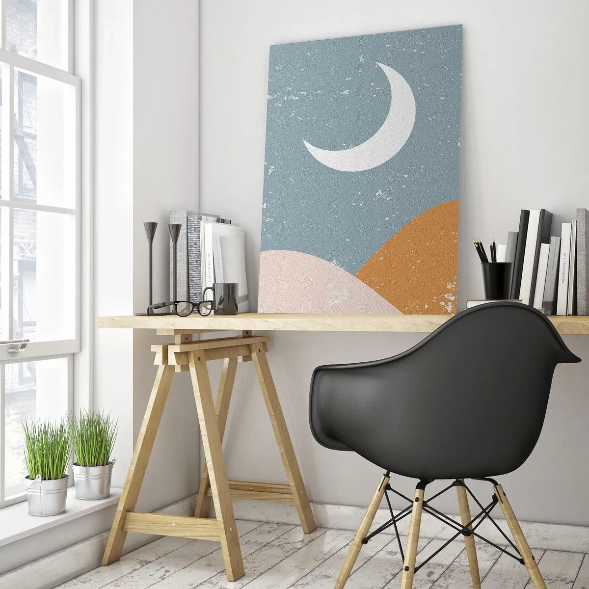 Quadro su vetro - Il miracolo di molte notti - 70x100 cm