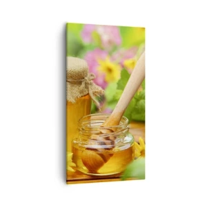 Quadro su tela - Stampe su Tela - Dolce miele di fiori - 55x100 cm