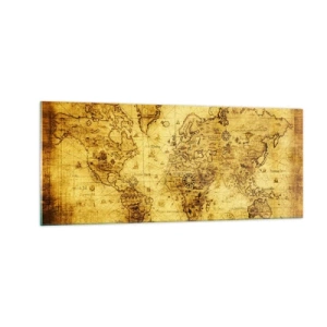 Quadro su vetro - Questo mondo è strano - 100x40 cm