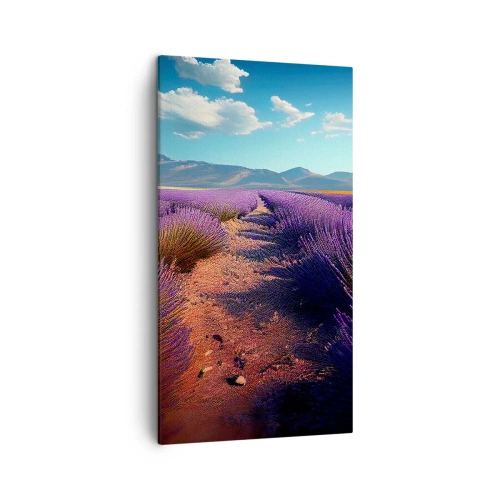 Quadro su tela - Stampe su Tela - Campi profumati - 45x80 cm