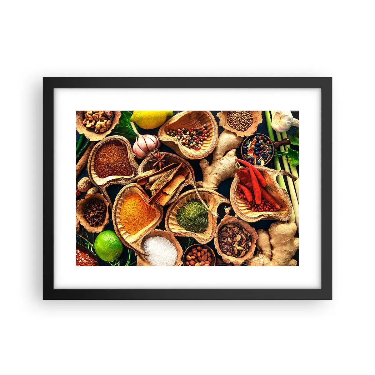 Poster in cornice nera - Prendi quello che vuoi - 40x30 cm