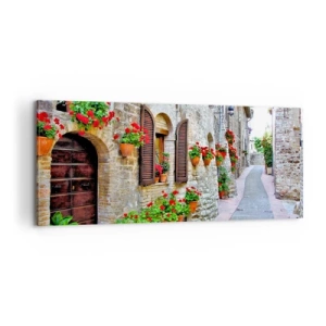 Quadro su tela - Stampe su Tela - Atmosfera italiana - 100x40 cm