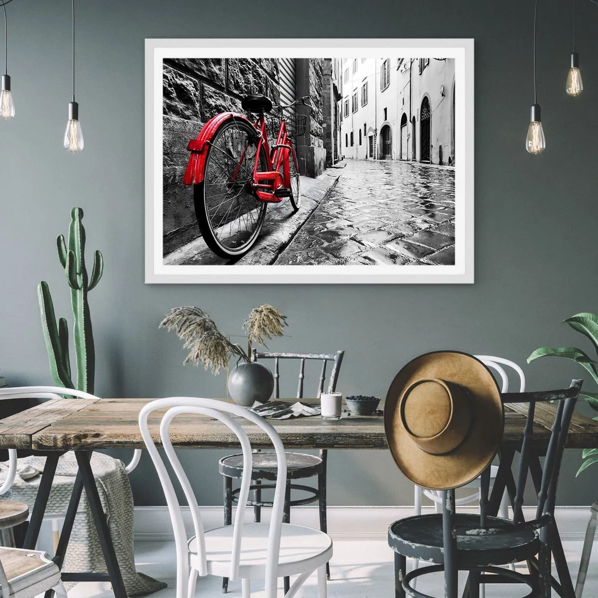 Poster in cornice bianca - La vera bellezza non invecchia - 70x50 cm