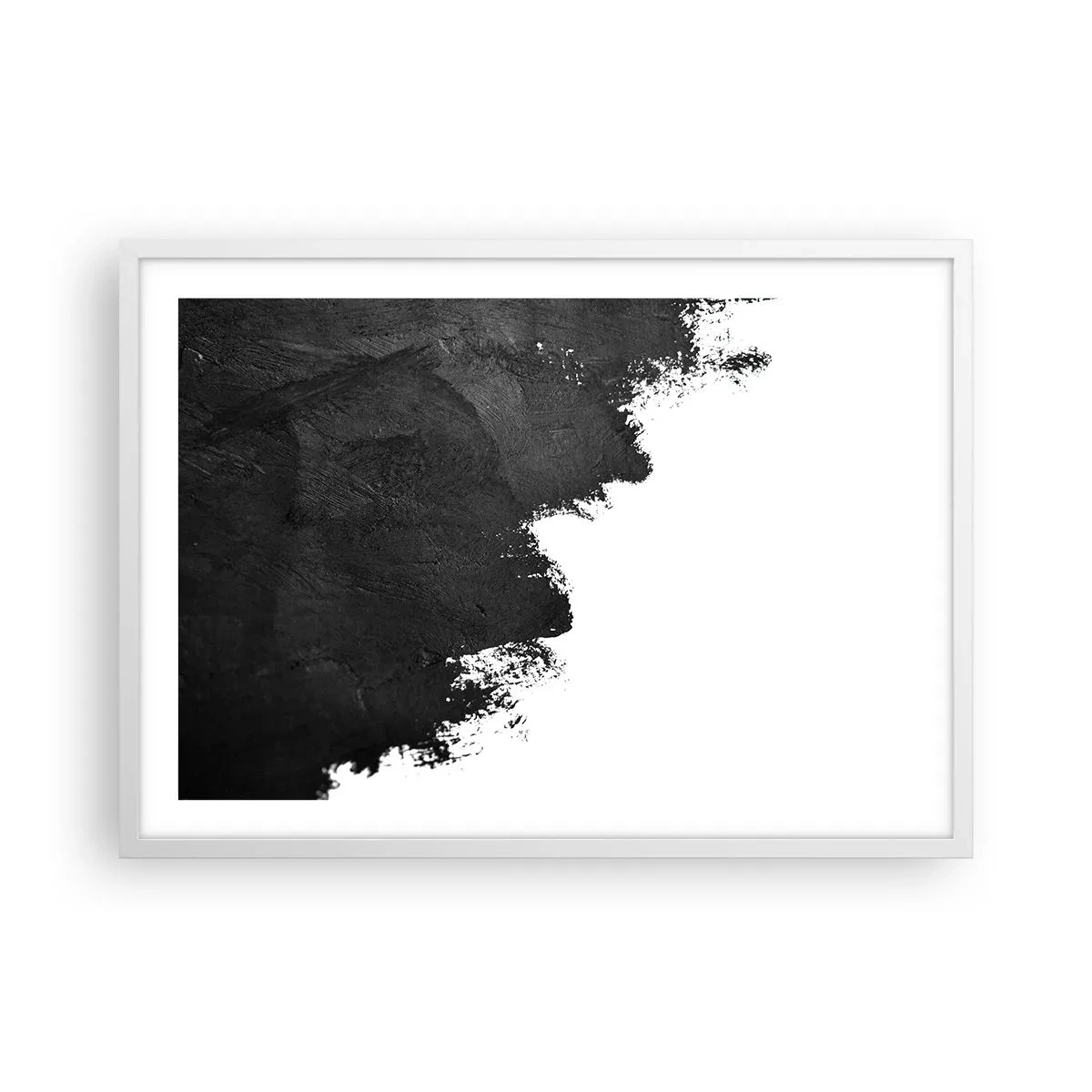 Poster in cornice bianca - Gli elementi: la terra - 70x50 cm