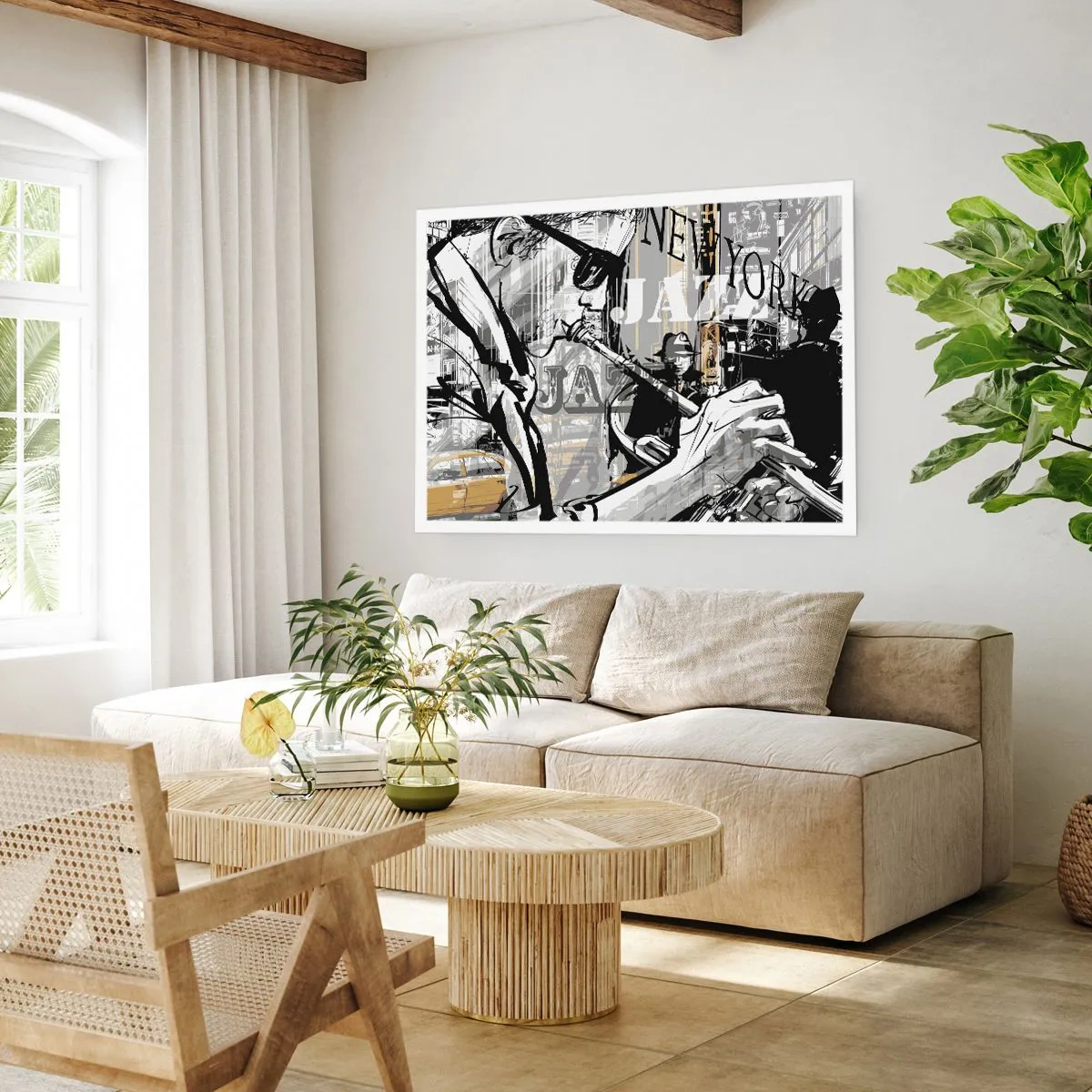 Poster - Al ritmo di New York - 50x40 cm