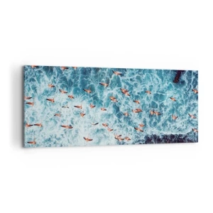 Quadro su tela - Stampe su Tela - Parata sotto il mare - 100x40 cm
