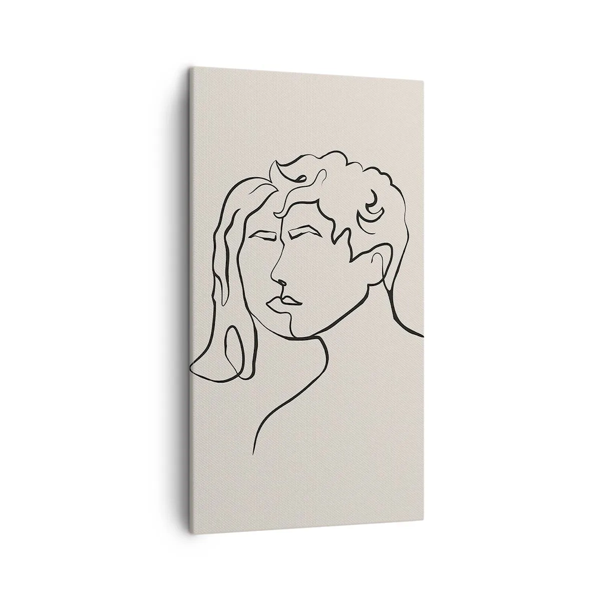 Quadro su tela - Stampe su Tela - E divennero una cosa sola - 45x80 cm