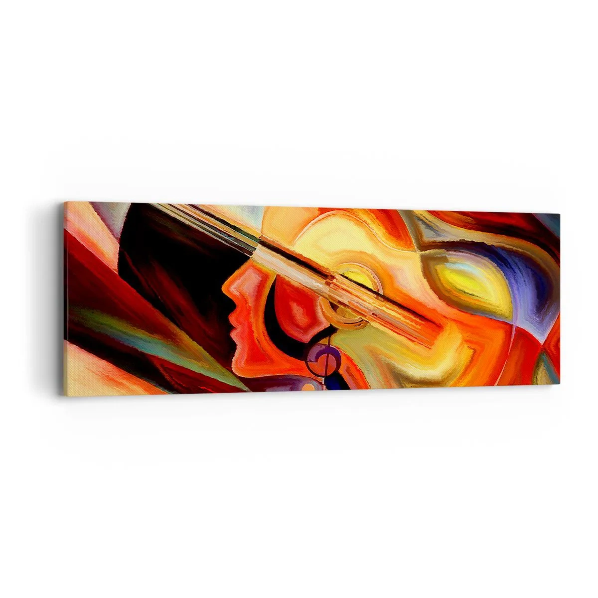 Quadro su tela - Stampe su Tela - L'armonia dei suoni - 90x30 cm