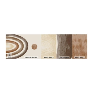 Campione di Fotomurale Adesivo Deluxe Sticker - In una galassia lontana - Astrazione, Pezzo, Progetto - 100x30 cm