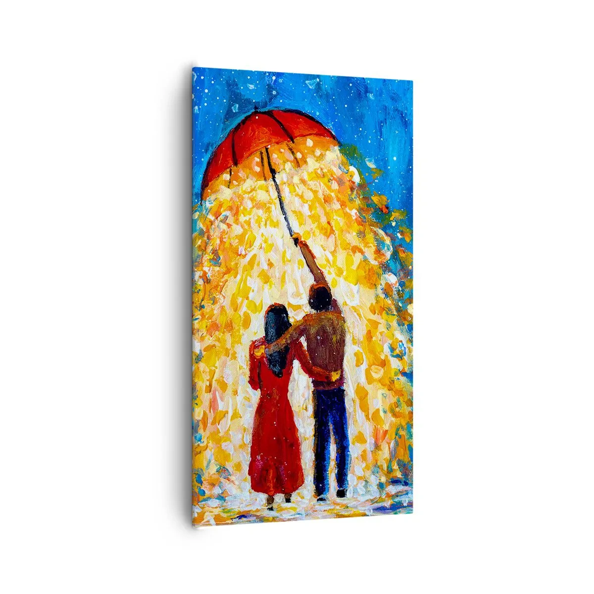 Quadro su tela - Stampe su Tela - La magia di una sera piovosa? - 65x120 cm