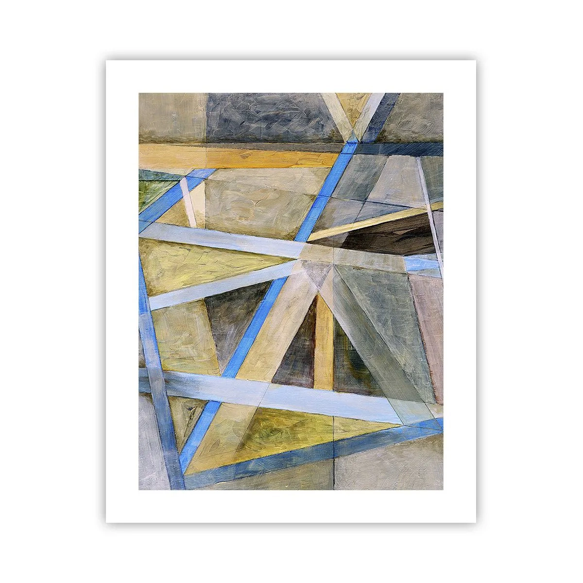 Poster - Dritto o obliquo? - 40x50 cm