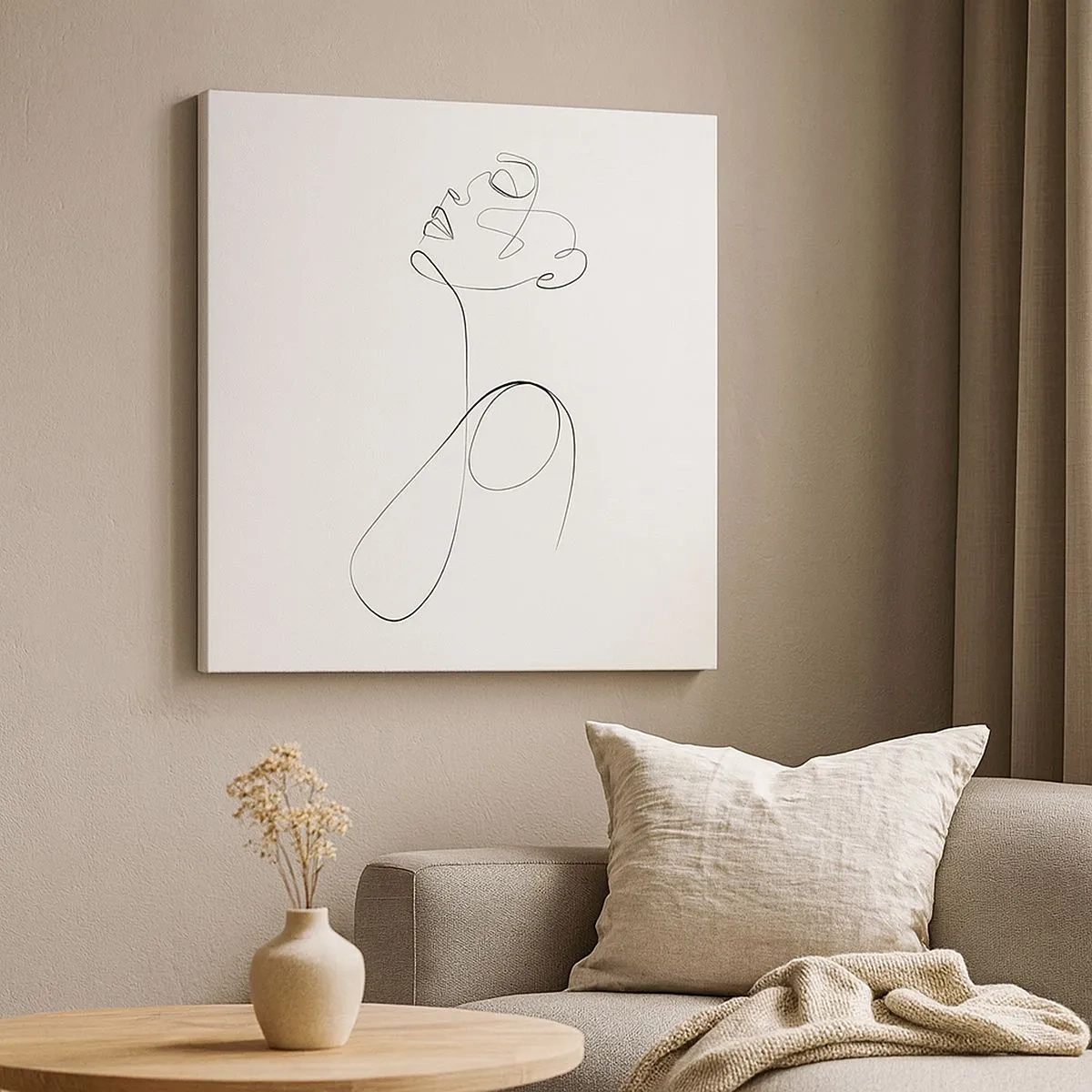 Quadro su tela - Stampe su Tela - Avvolta nei sogni - 30x30 cm