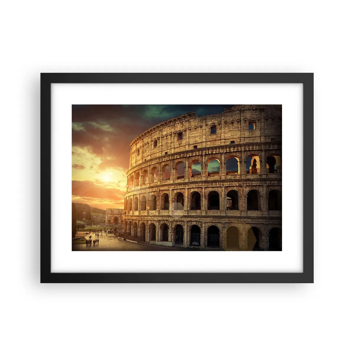 Poster in cornice nera - Impressione colossale - 40x30 cm