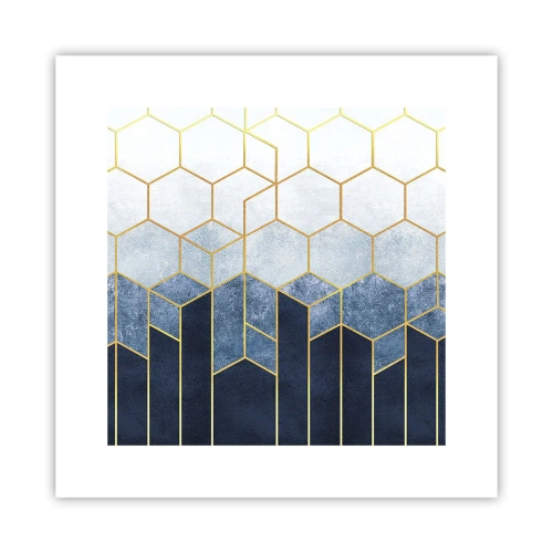 Poster - Composizione a ritmo sincopato - 30x30 cm