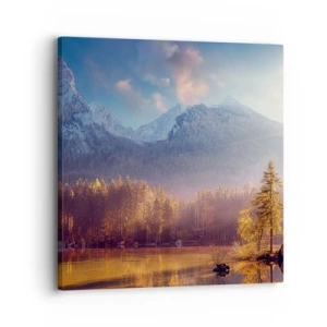 Quadro su tela - Stampe su Tela - Sui monti e nelle valli - 30x30 cm