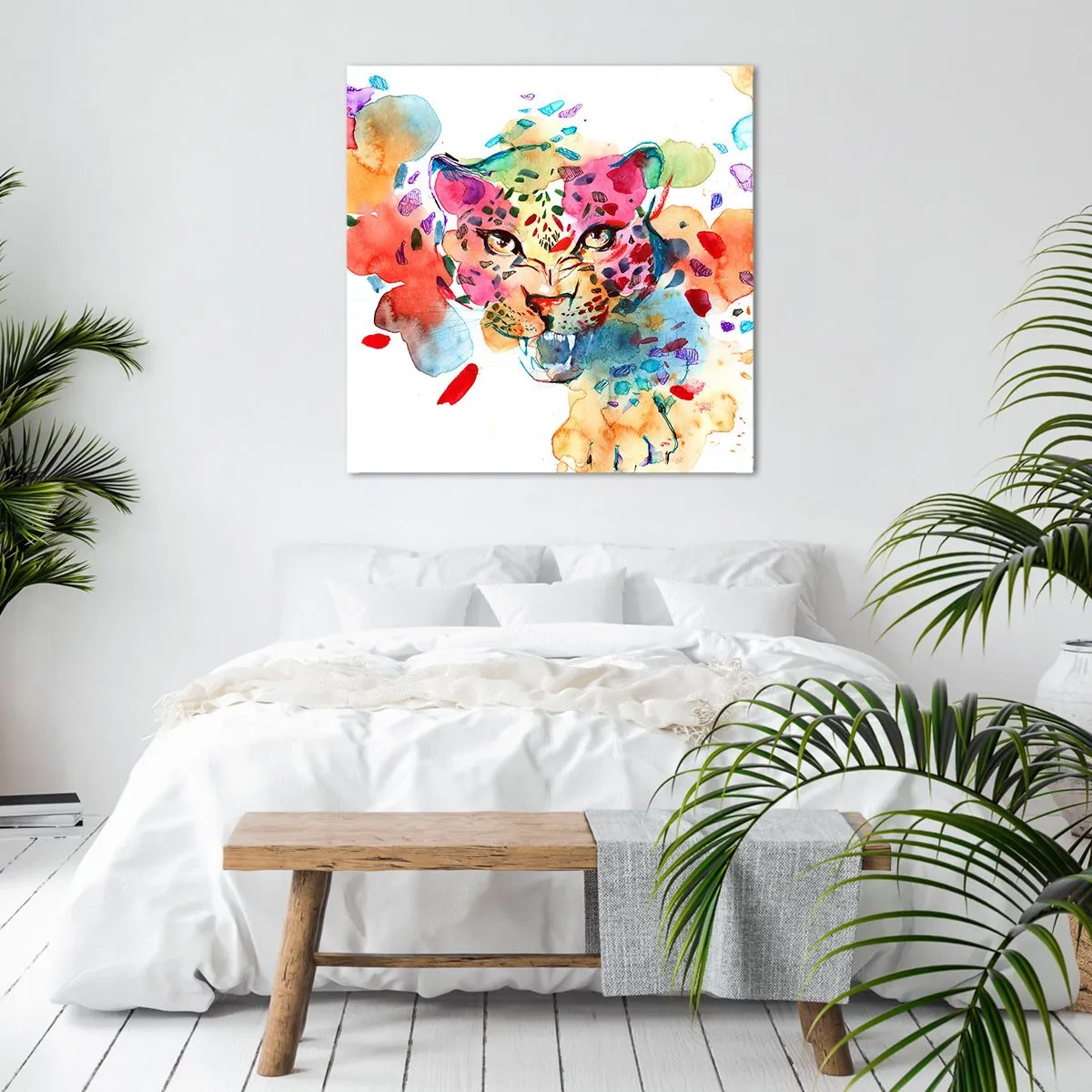 Quadro su tela - Stampe su Tela - La bella e la bestia - 60x60 cm