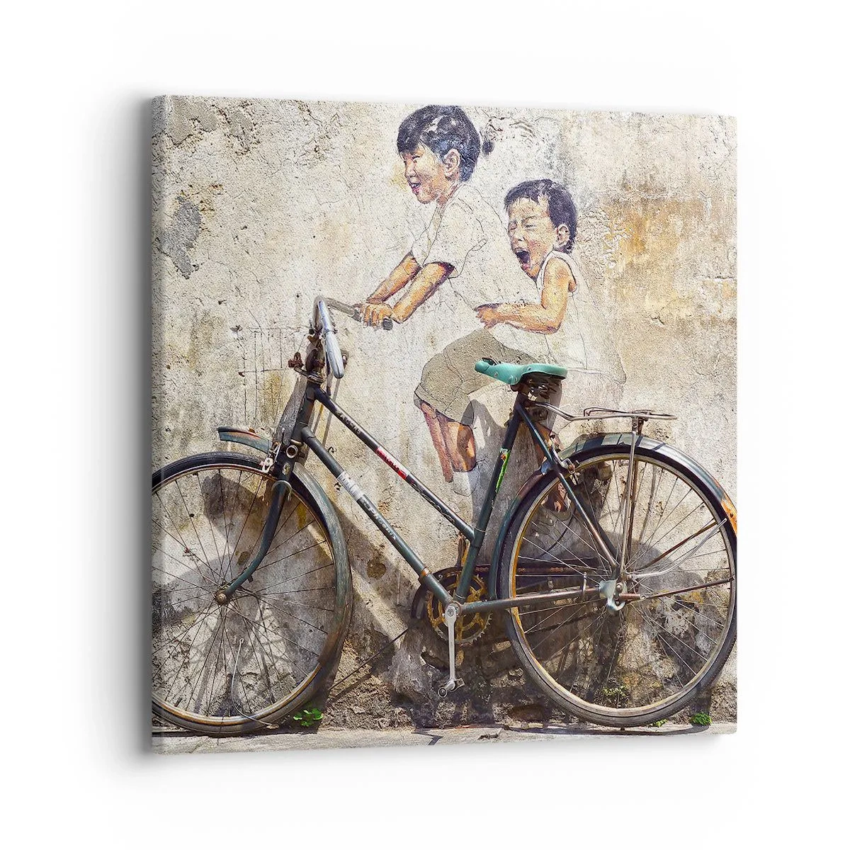 Quadro su tela - Stampe su Tela - Vero o falso? - 40x40 cm