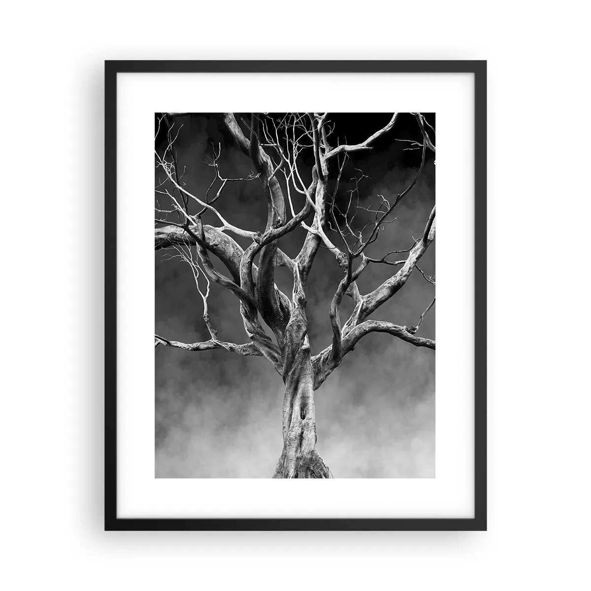Poster in cornice nera - Primordiale e sacro - 40x50 cm