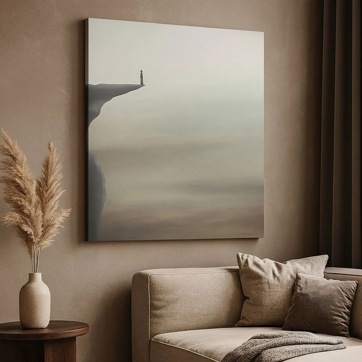 Quadro su tela - Stampe su Tela - Certamente verso l'alto! - 30x30 cm