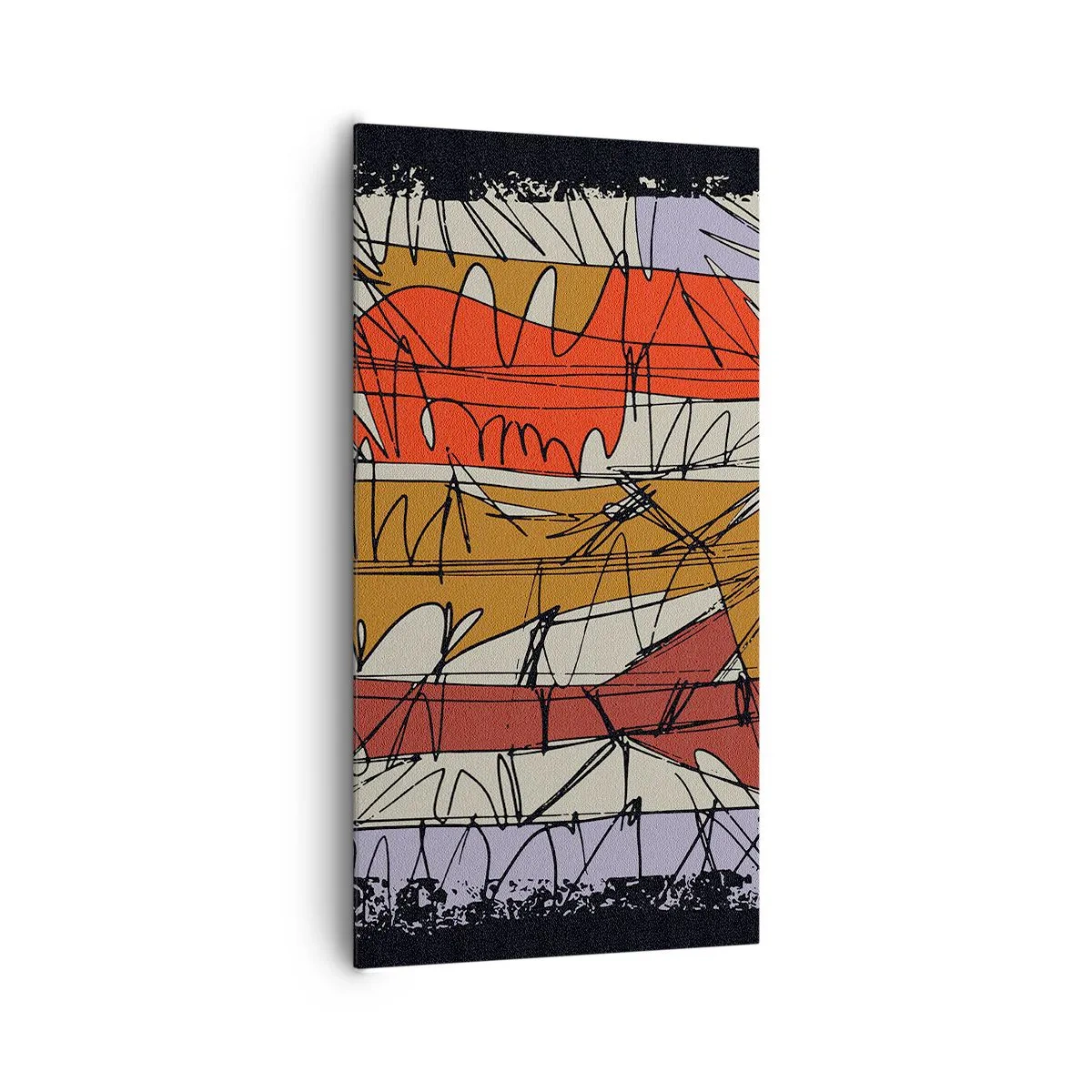 Quadro su tela - Stampe su Tela - Composizione spontanea - 65x120 cm