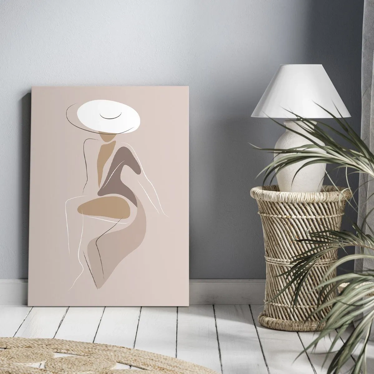Quadro su tela - Stampe su Tela - Essere una dama - 55x100 cm