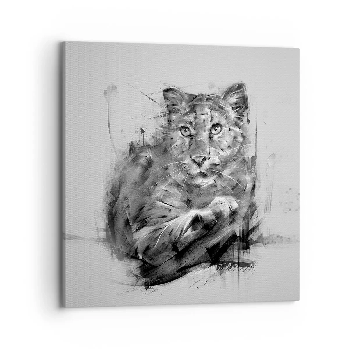 Quadro su tela - Stampe su Tela - Si, ascolto attentamente - 70x70 cm