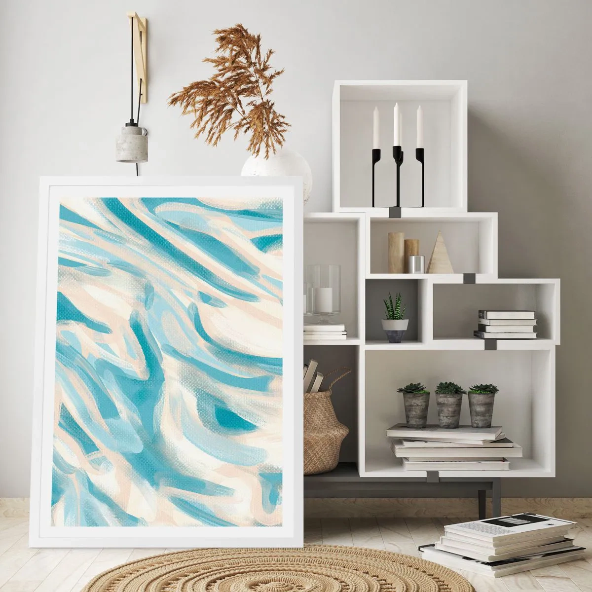 Poster in cornice bianca - Brezze primaverili - 30x40 cm