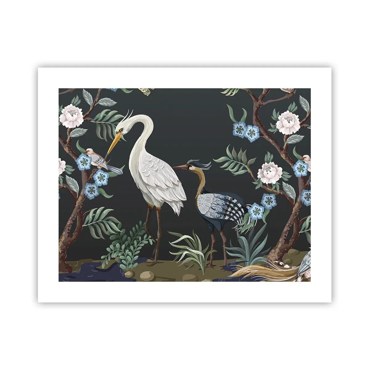 Poster - La parata degli uccelli - 50x40 cm