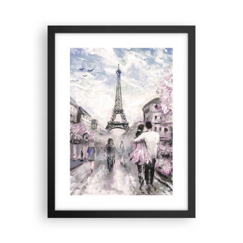 Poster in cornice nera - Se innamorarsi, allora solo a... - 30x40 cm