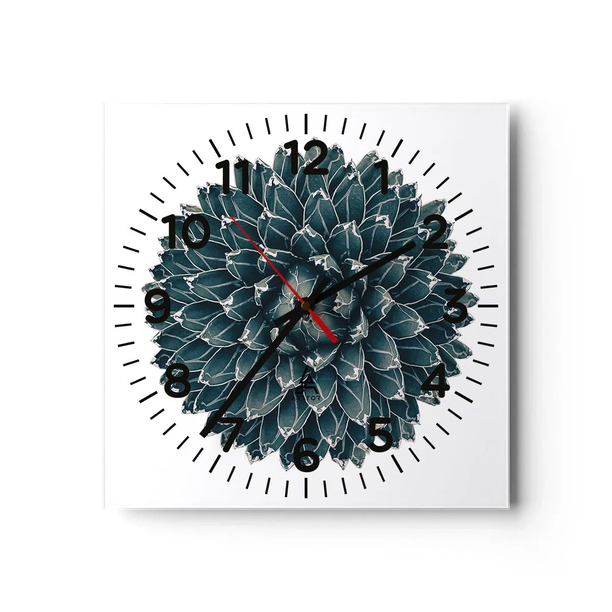Orologio da parete - Orologio in Vetro - La stella del deserto - 40x40 cm