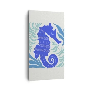 Quadro su tela - Stampe su Tela - Sul prato marino - 45x80 cm