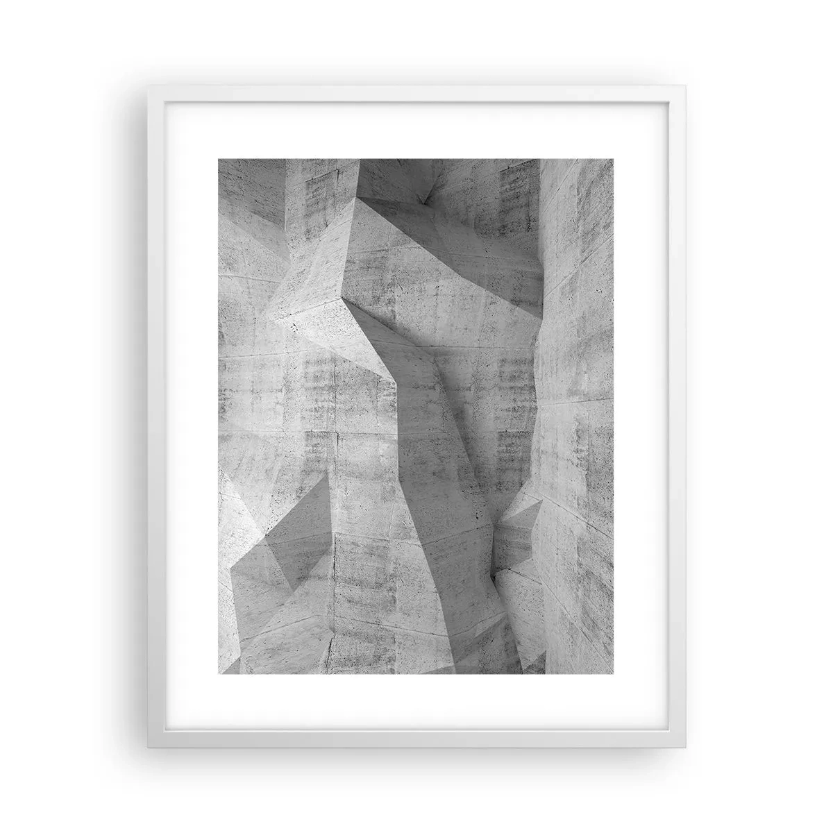 Poster in cornice bianca - Una vera sfida - 40x50 cm