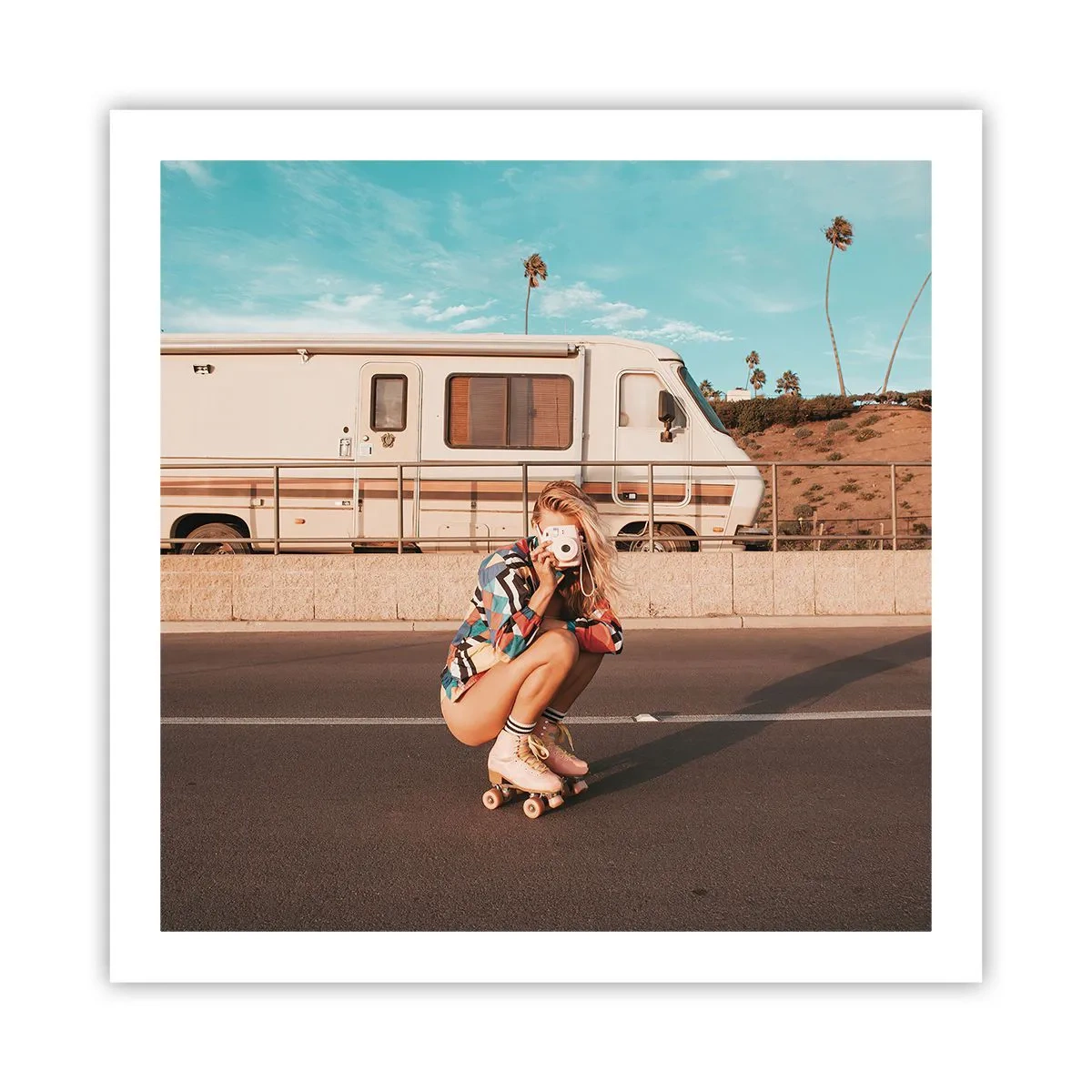 Poster - Sorridi per favore! - 60x60 cm