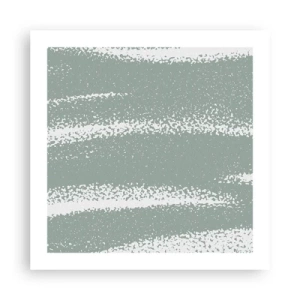 Poster - Astrazione in clima invernale - 50x50 cm