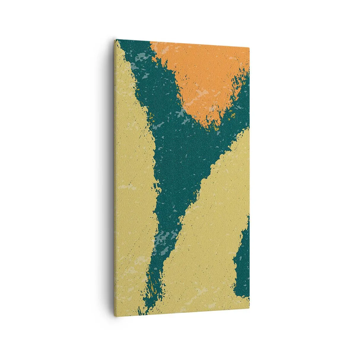 Quadro su tela - Stampe su Tela - Astrazione: movimento lento - 55x100 cm