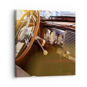 Quadro su tela - Stampe su Tela - Un soffio di lusso dal passato - 30x30 cm