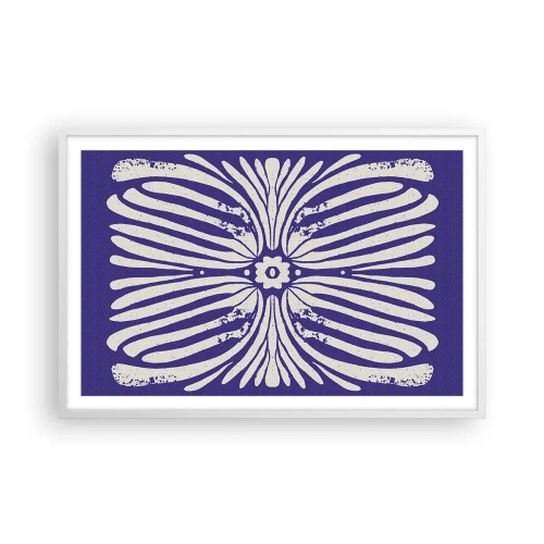 Poster in cornice bianca - Ispirazioni etniche - 91x61 cm