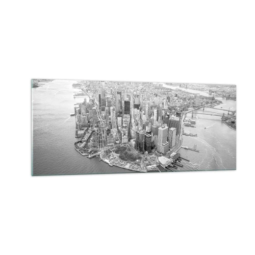 Quadro su vetro - Come non amarla? - 100x40 cm