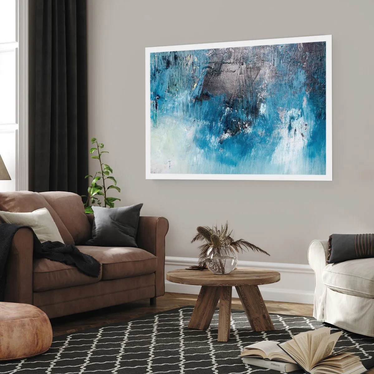 Poster - Rapsodia blu - 40x30 cm